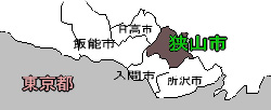 狭山市地図