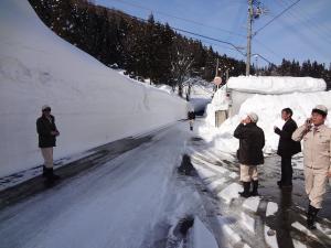 平成27年道路除雪状況調査写真